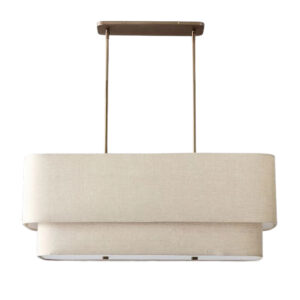 Modern Rectangle Hanging Shade Lights
