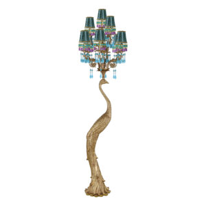 Palace Crane Decorative Floor Lamps