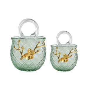 Green Draagbare Vase