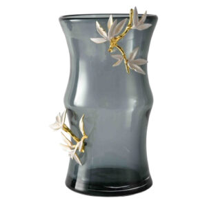 Gray Desktop Display Vase