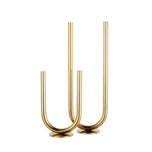 U Letter Candle Holder