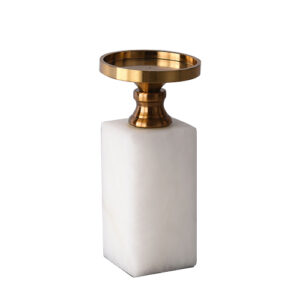 White Jade Candle Holder