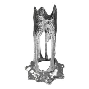 Chrome Zinc Alloy Candle Holder