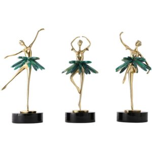 Green Dress Dancing Girl Ornament