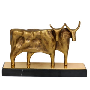 Cow Sculpture Ornament