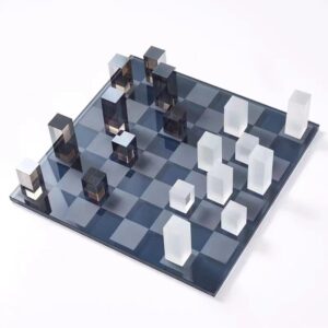 Frosted Crystal Chessboard