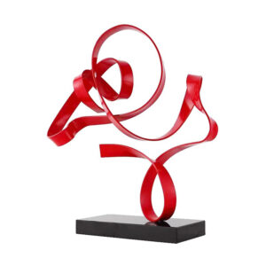 Red Ribbon Art Ornament