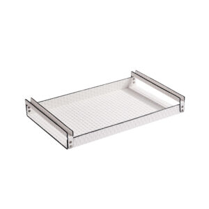 White Leather Tray