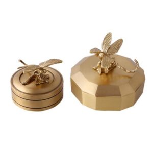 Brass Dragonfly Storage Box