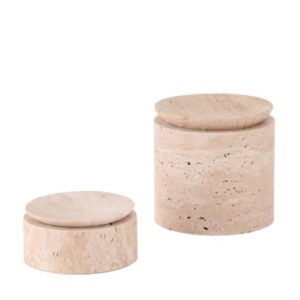 Yellow Marble Storage Box