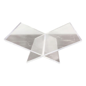 Letter X Acrylic Bookends