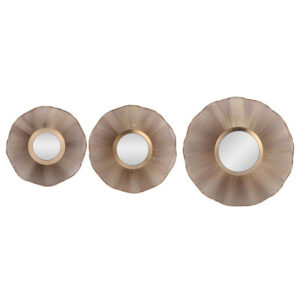 Iron Round Wall Mirror