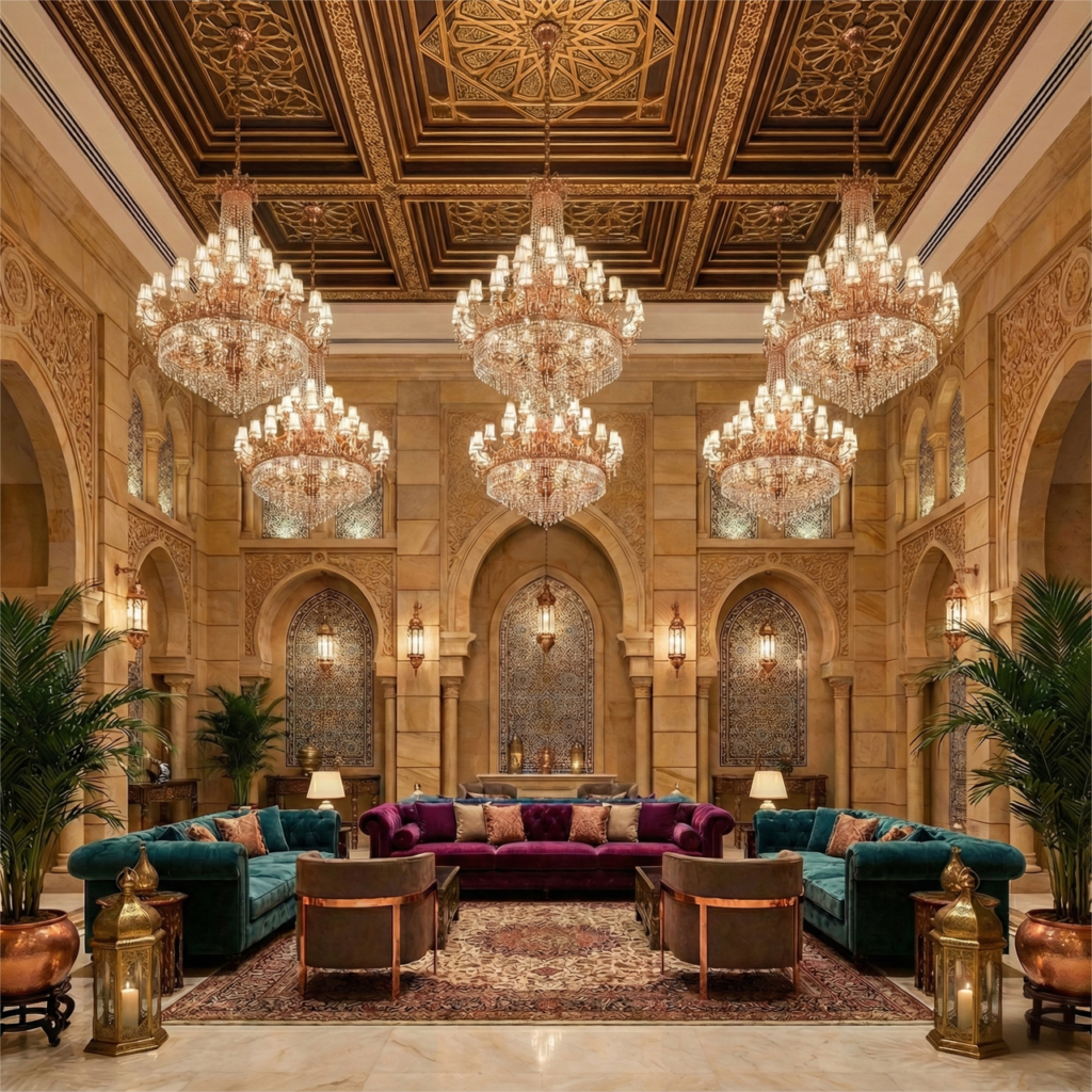 The Jewel of the Desert —— Royal Majlis & Lobby, Riyadh