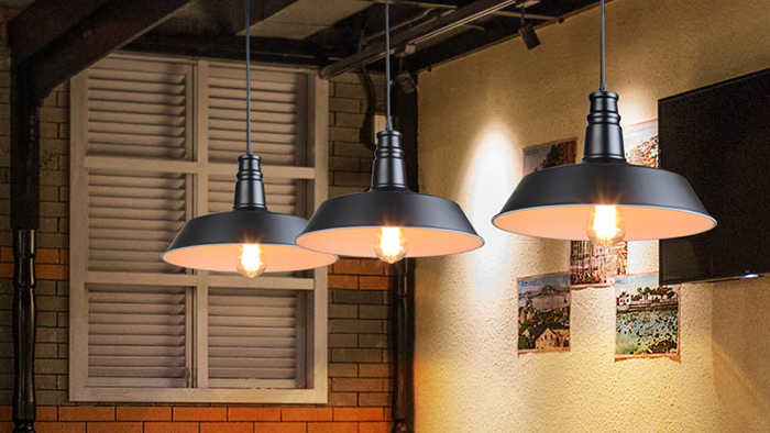 2.Vintage Pendant Lights