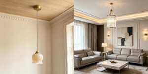 Simple Brass Pendant Lights