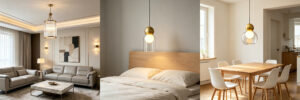 Simple Brass Pendant Lights