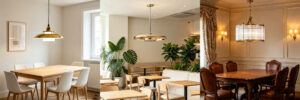 Simple Brass Pendant Lights