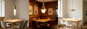Simple Brass Pendant Lights