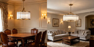Simple Brass Pendant Lights