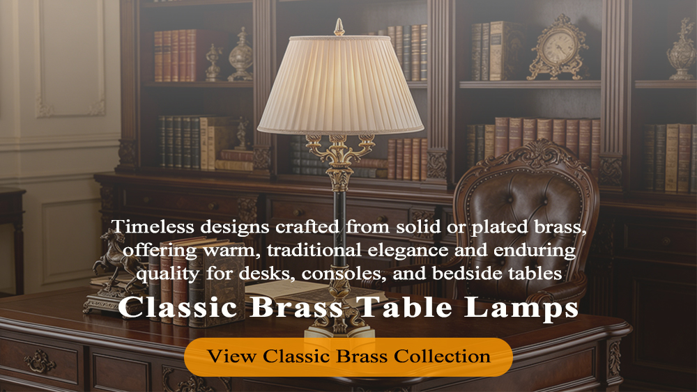 Classic Brass Table Lamps