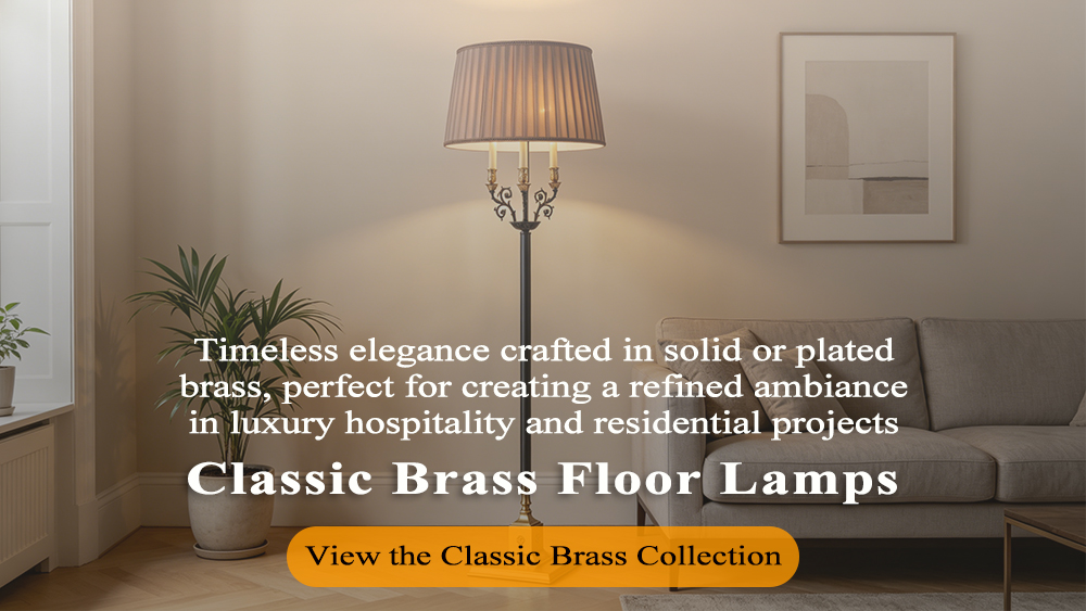Classic Brass Floor Lamps