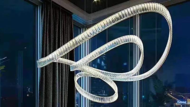2.Crystal Chandeliers
