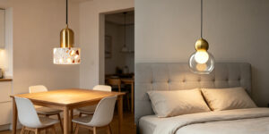 Simple Brass Pendant Lights