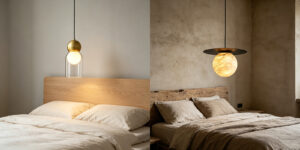 Simple Brass Pendant Lights