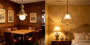 Simple Brass Pendant Lights