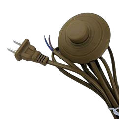 Bronze Foot Floor Lamp Switch