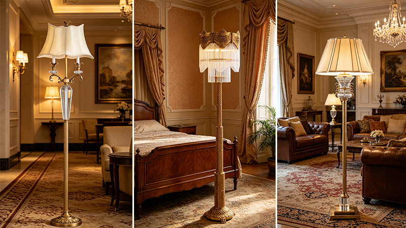 Classic Brass Floor Lamps