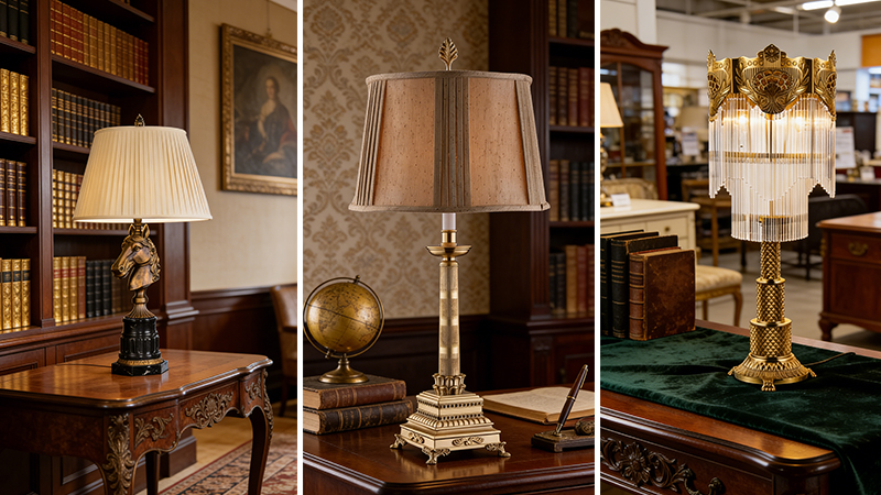 Classic Brass Table Lamps