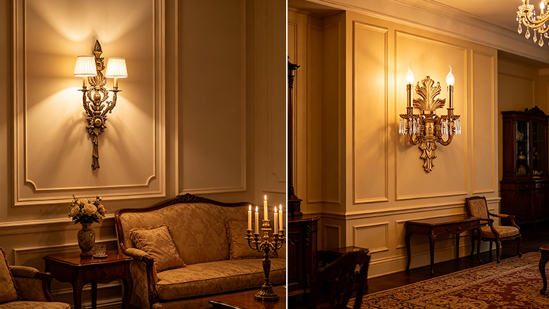 Classic Brass Wall Lights