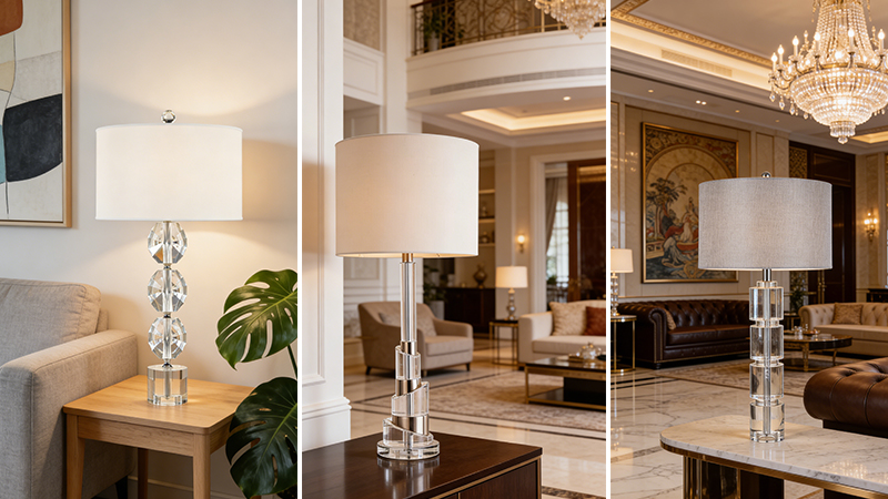 Crystal Table Lamps