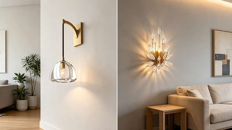 Crystal Wall Lights