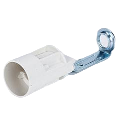 E14 (SES) Candle Bulb Lampholder with Mounting Bracket