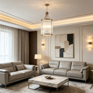 Simple Brass Pendant Lights