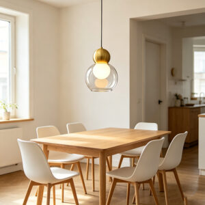 Simple Brass Pendant Lights