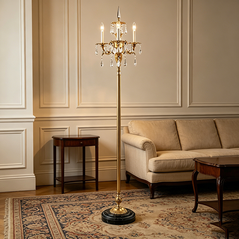 Classic Brass Floor Lamps