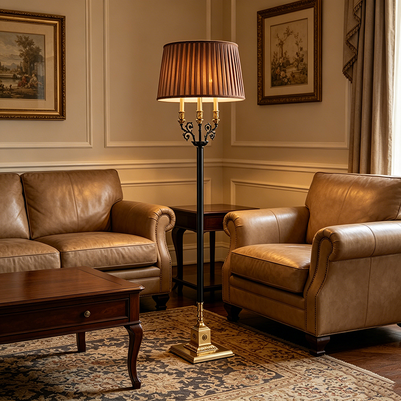 Classic Brass Floor Lamps