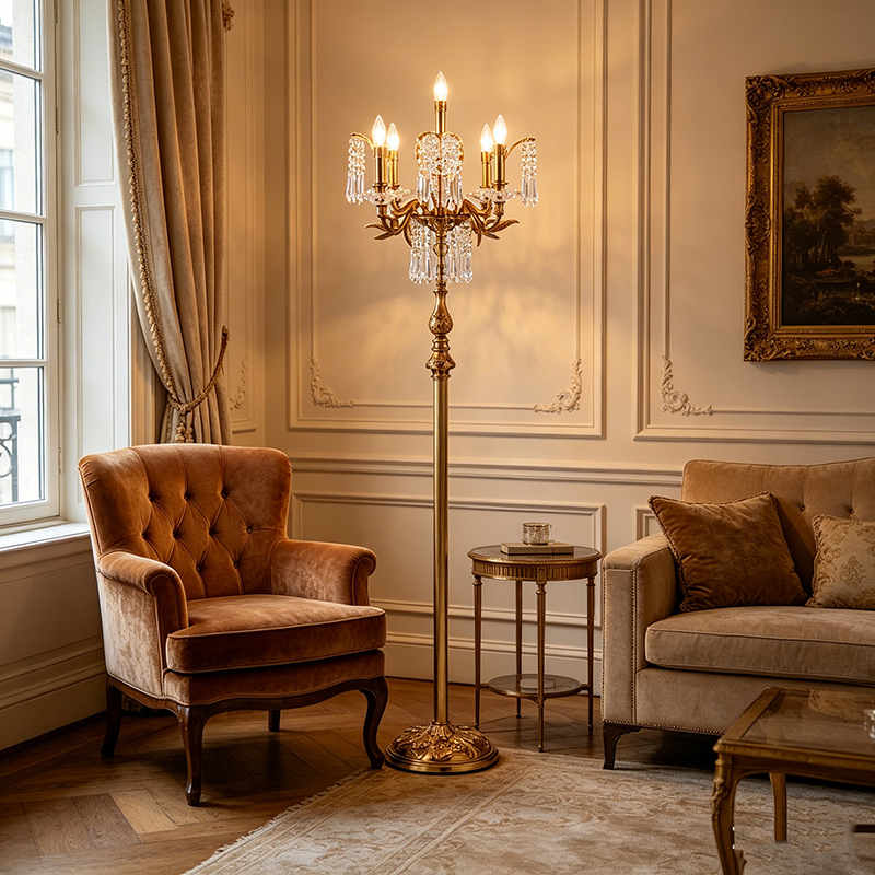 Classic Brass Floor Lamps