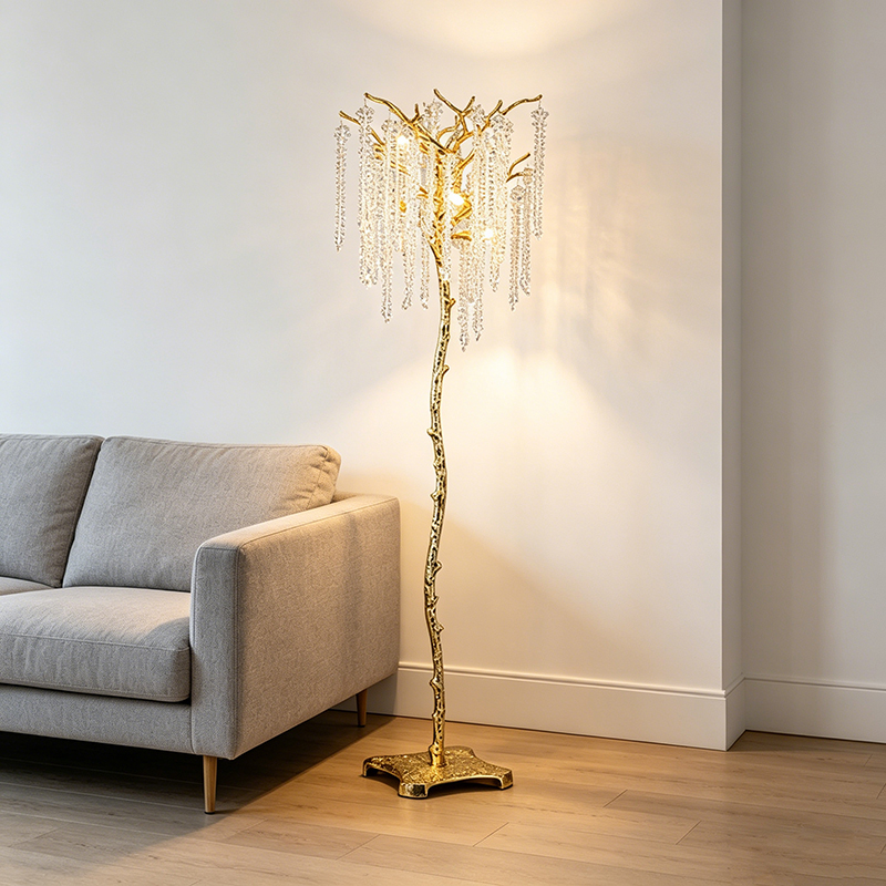Crystal Floor Lamps