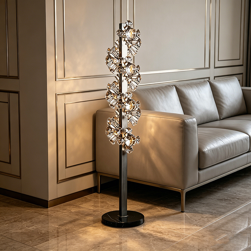 Crystal Floor Lamps