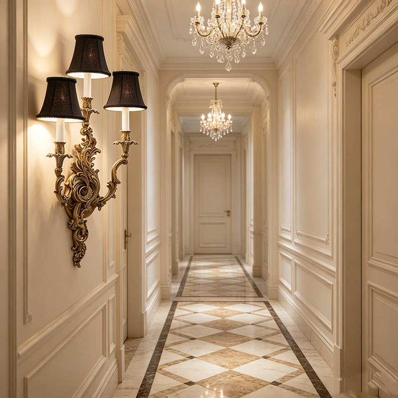 Classic Brass Wall Lights