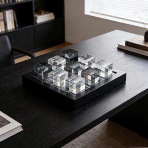 Clocks & Bookends & Chessboards