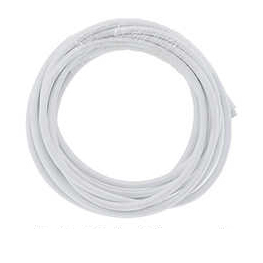 White Braided Wire